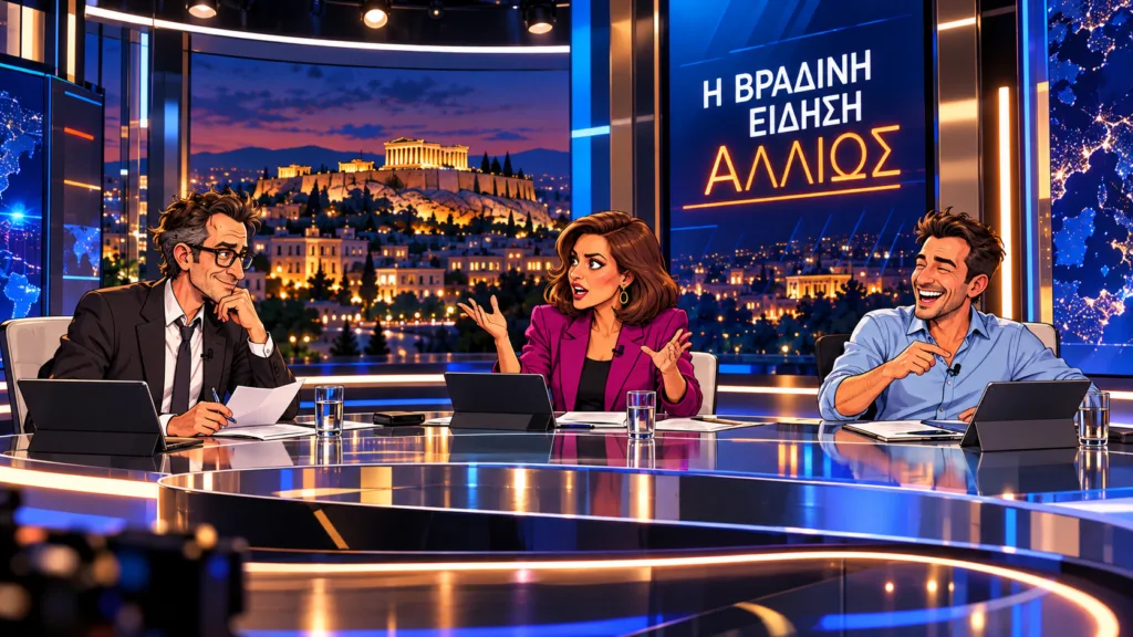 Το Βραδινό Δελτίο… Αλλιώς: Από τις βυζαντινές εικόνες στα ψηφιακά ρεκόρ
