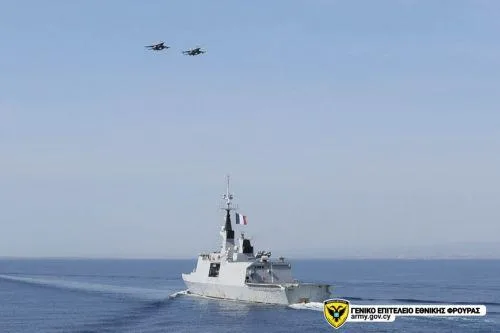 Ολοκληρώθηκε αεροναυτική άσκηση με τη συμμετοχή Κύπρου, Ελλάδας, Γαλλίας και Ιταλίας