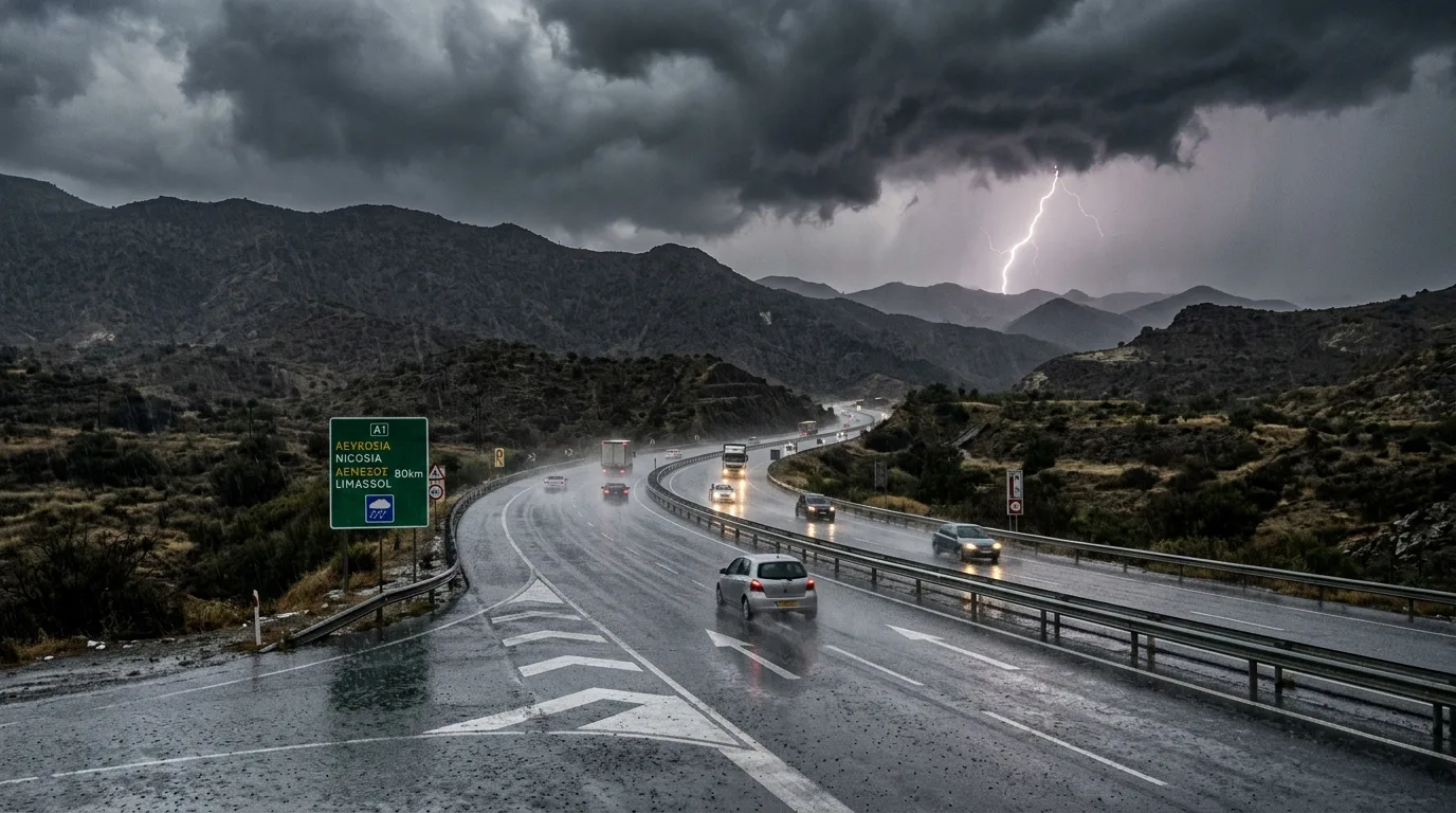 Προειδοποίηση για Καταιγίδες — Κύπρος